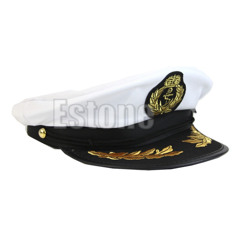 Durable Essential Boat Captain Navy Cap Costume Party Cosplay Dress Sailor Hat Have Versatile - Image 4