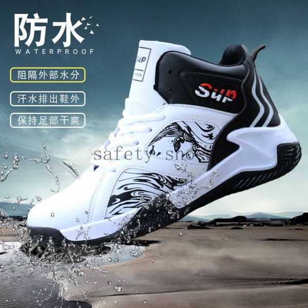 Gym Active Basketball shoes-autumn winter Men s high-top shoes new sports casual all-match non-s - Image 5