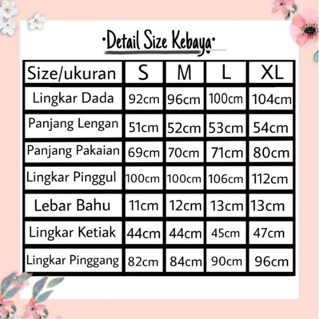 Multi Quality Kebaya Fadila Cotton Embroidery Light Blue 652 Jumbo - Image 2