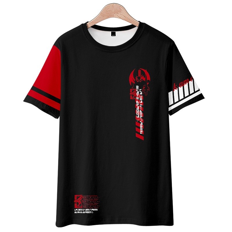 Quality Purpose Kamen Rider Merchandise Short-Sleeved T-Shirt DECADE Zio Impression Bottoming Shirt Anime Clothes Ess... - Image 3