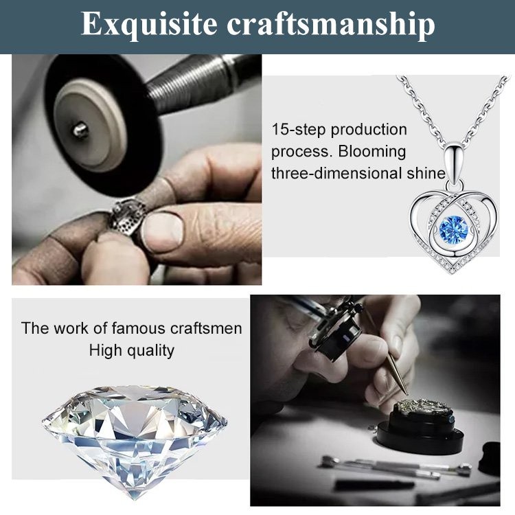 Versatile Essential Smart Heart Shaped Clavicle Chain Love Necklace - Image 4