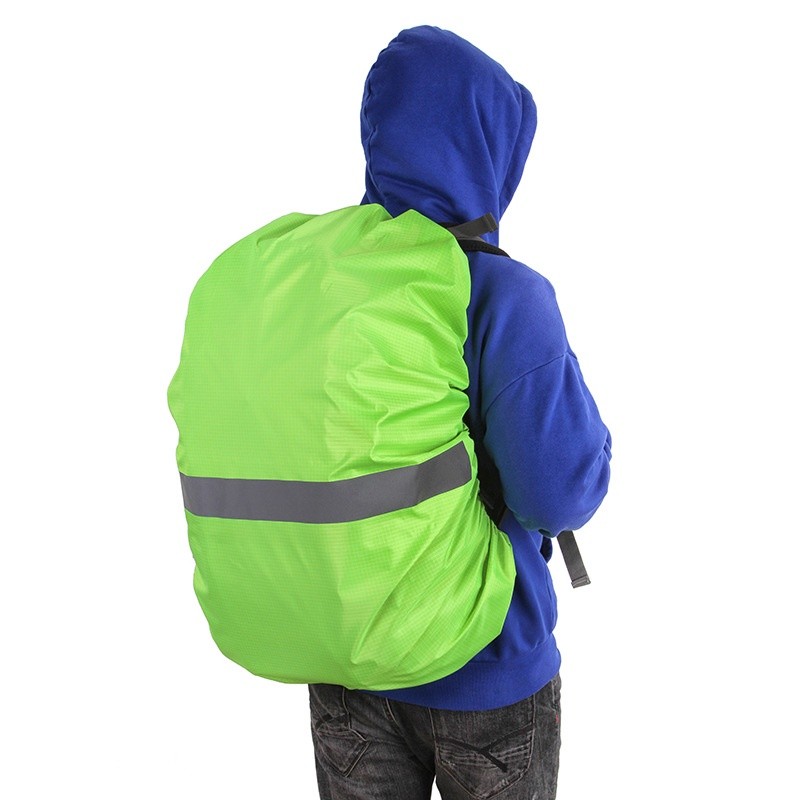 Accessory Trendy Outdoor Reflective Waterproof Dustproof Backpack Rain Cover Laptop Bag Night Riding Camping - Image 3