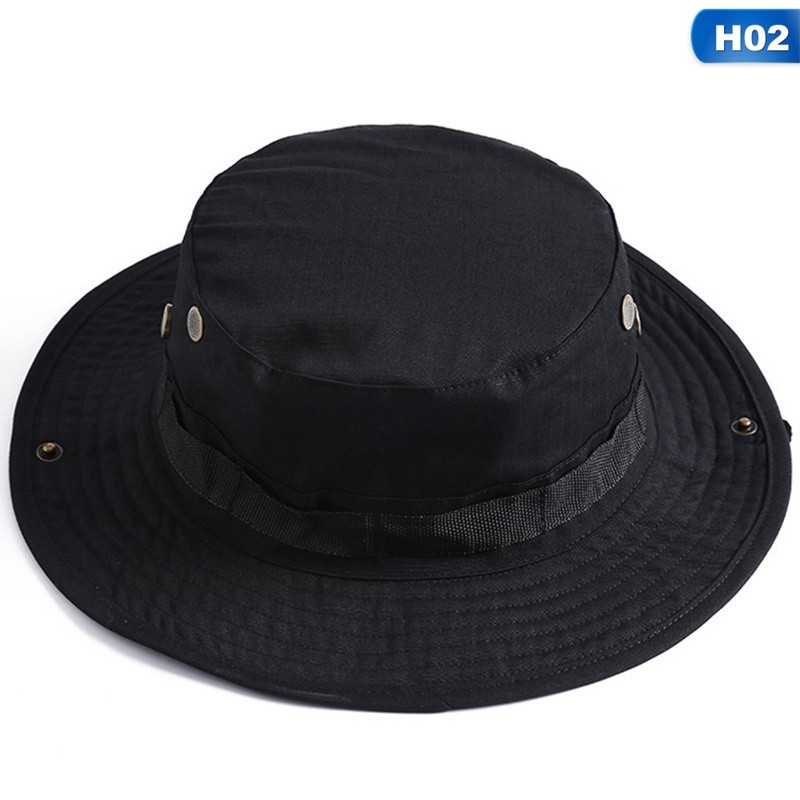 Quality Essential Combat Camo Army Military Boonie Bush Jungle Sun Hat Outdoor Hiking Fishing Cap Purpose - Image 2