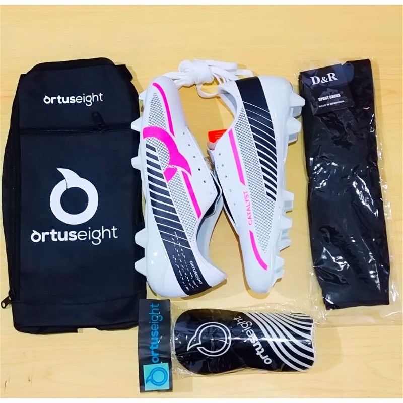 Accessory Portable Kasut Bola Quality Ball Shoes BONUS Socks Bag Casual - Image 3