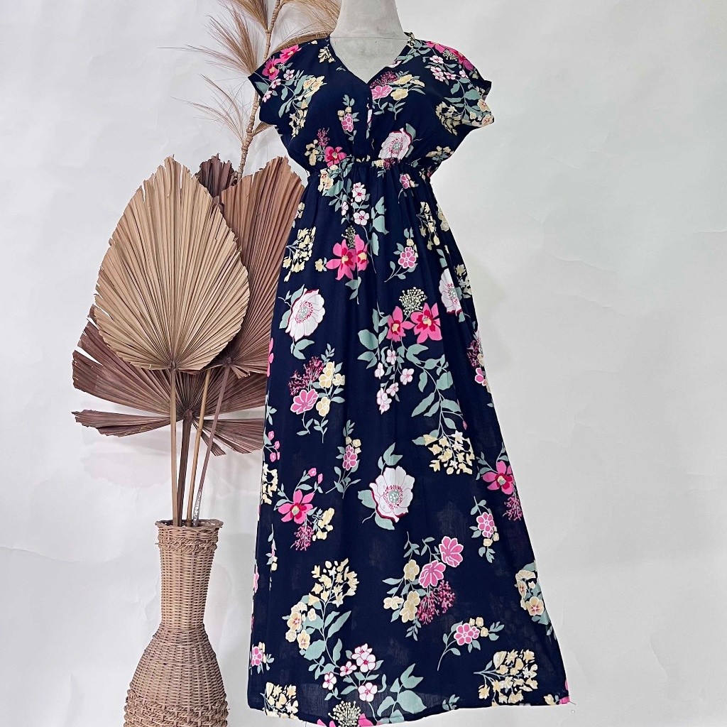 Versatile Durable Manohara Bali Long Daisy Dress - Image 4