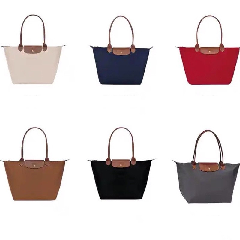 Accessory Casual French War horse leather women's bag long handle single shoulder handbag waterproof nylon travel dum... - Image 3