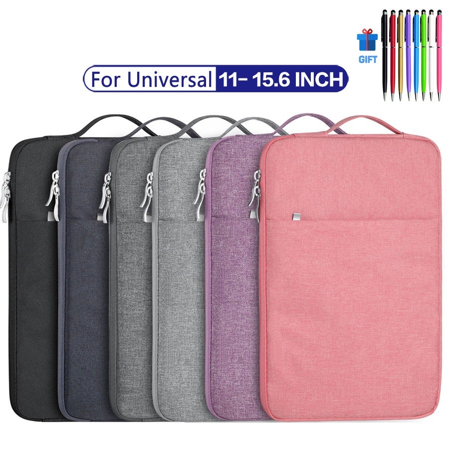Accessory Daily Portable Waterproof Laptop Bag Case 13.3 13 11.6 12 14 15 15.6 inch Notebook Sleeve Handbag Course Tu... - Image 2