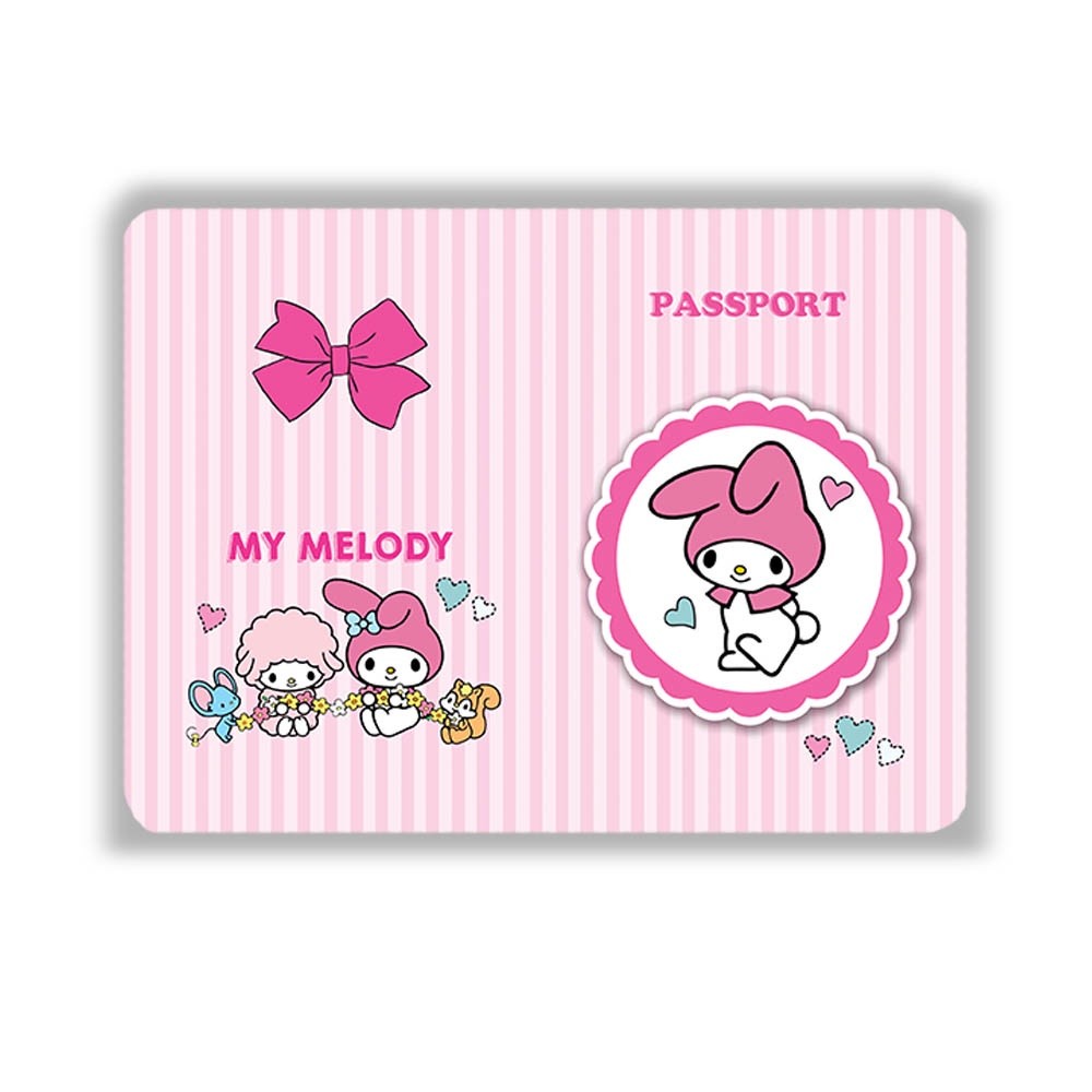 Purpose Multi Sanrio Series Passport Cover Character Case Document Organizer Have Reliable - Image 3