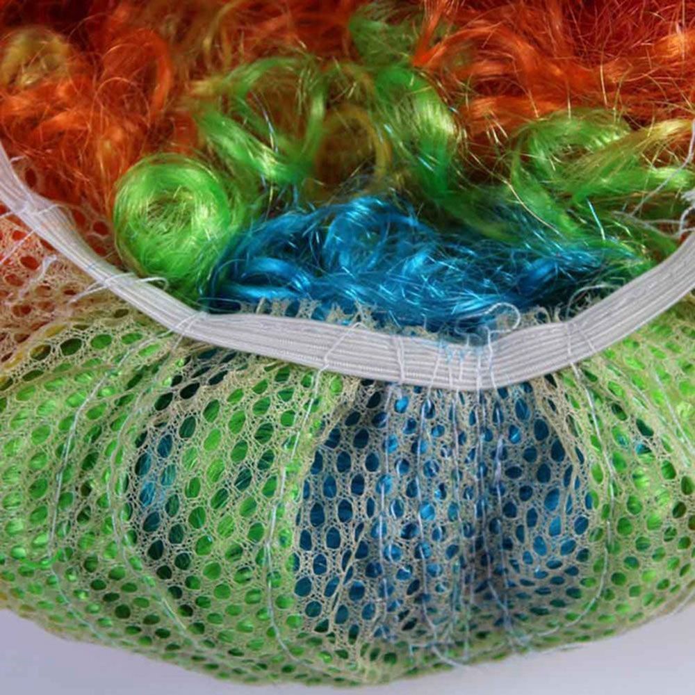 Have Versatile MAOYE Christmas Cosplay Hairs Rainbow Costume Party Synthetic Wigs Fancy Football Fans Adult Kids Afro... - Image 3