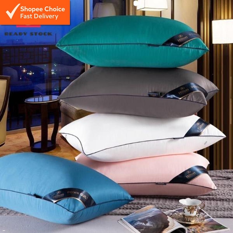 1Kg Hilton Sleeping Pillow | 1000g Hotel Quality Comfort | Soft & Supportive | Ideal for Travel & Home Use