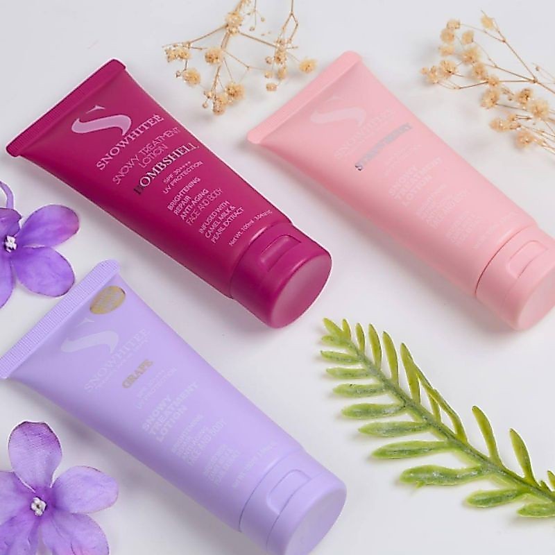 SNOWHITEE SNOWY TREATMENT LOTION BOMBSHELL GRAPE 🔥SUSU UNTA🔥