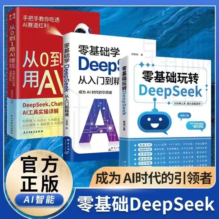 【全新书籍】 从0到1用AI赚钱手把手教你吃透AI赛道红利AI工具实操详解