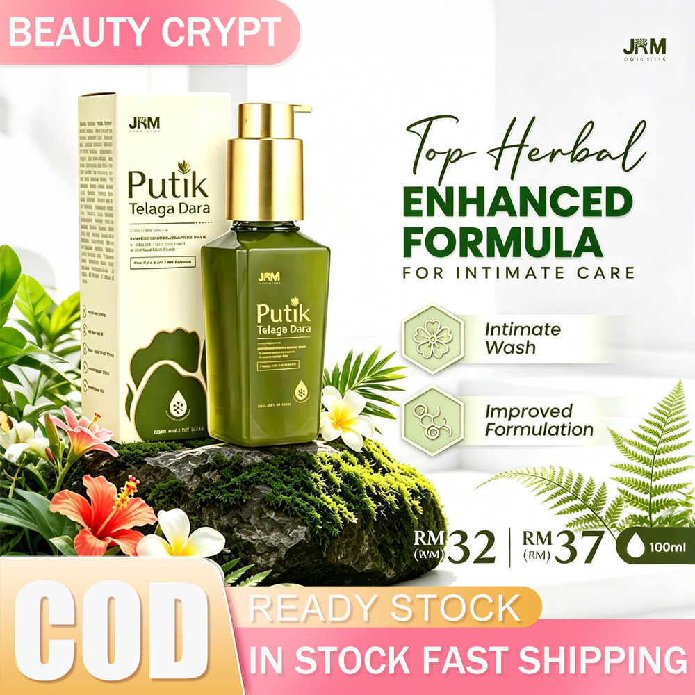 100ml Putik Telaga Dara JRM ORIGINAL HQ Feminine Holistik Pembersih Wanita Sireh Tea Tree