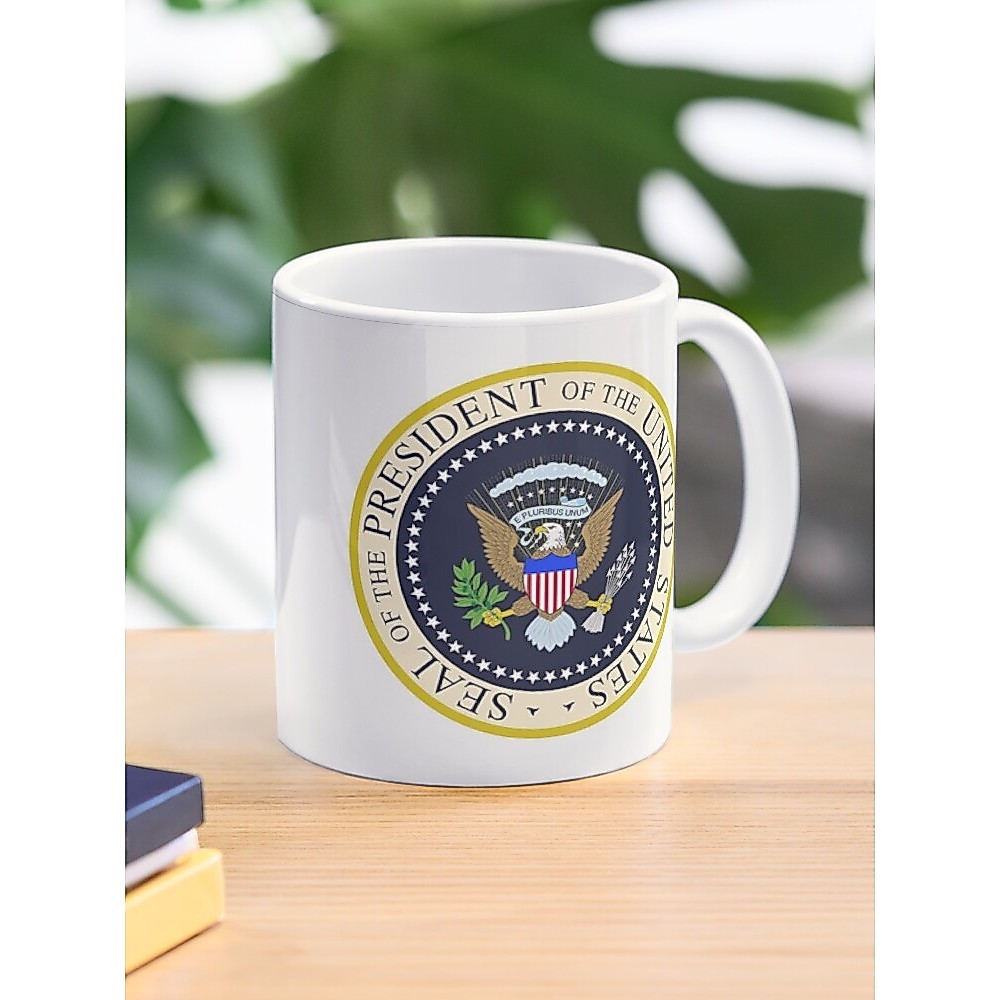 Serikat American President Symbol Coffee Mug