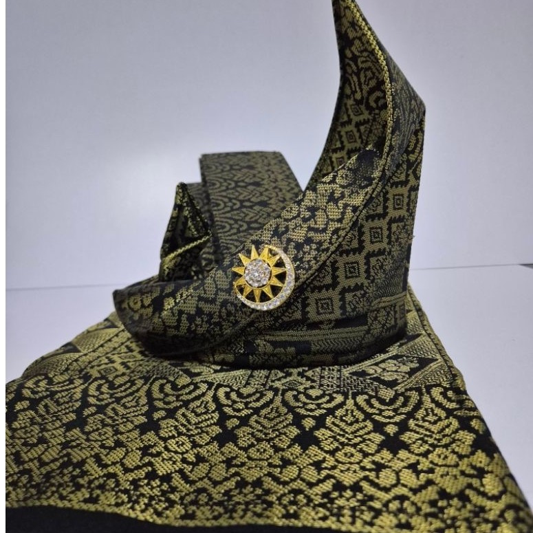 set tanjak songket/tengkolok pengantin/ jebat derhaka/destar