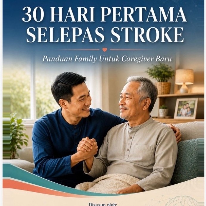 Ebook Panduan Caregiver Stroke & Ebook Petua Elak Stroke