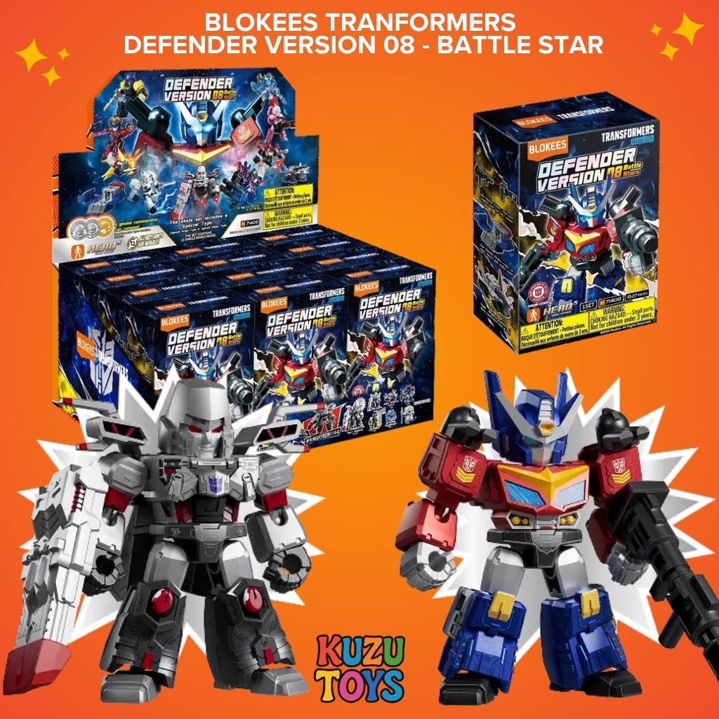 Blokees Original Transformers Defender Version 08 - Battle Stars