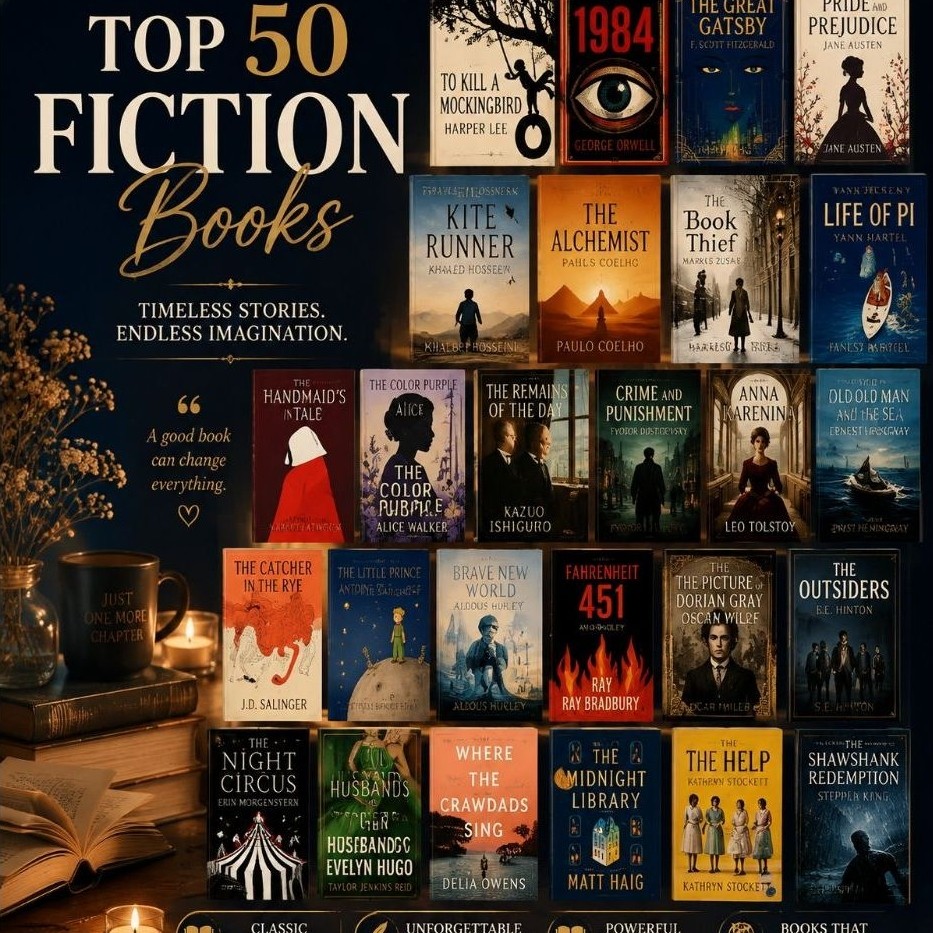 TOP 50 FICTION BOOKS — Ebook Collection