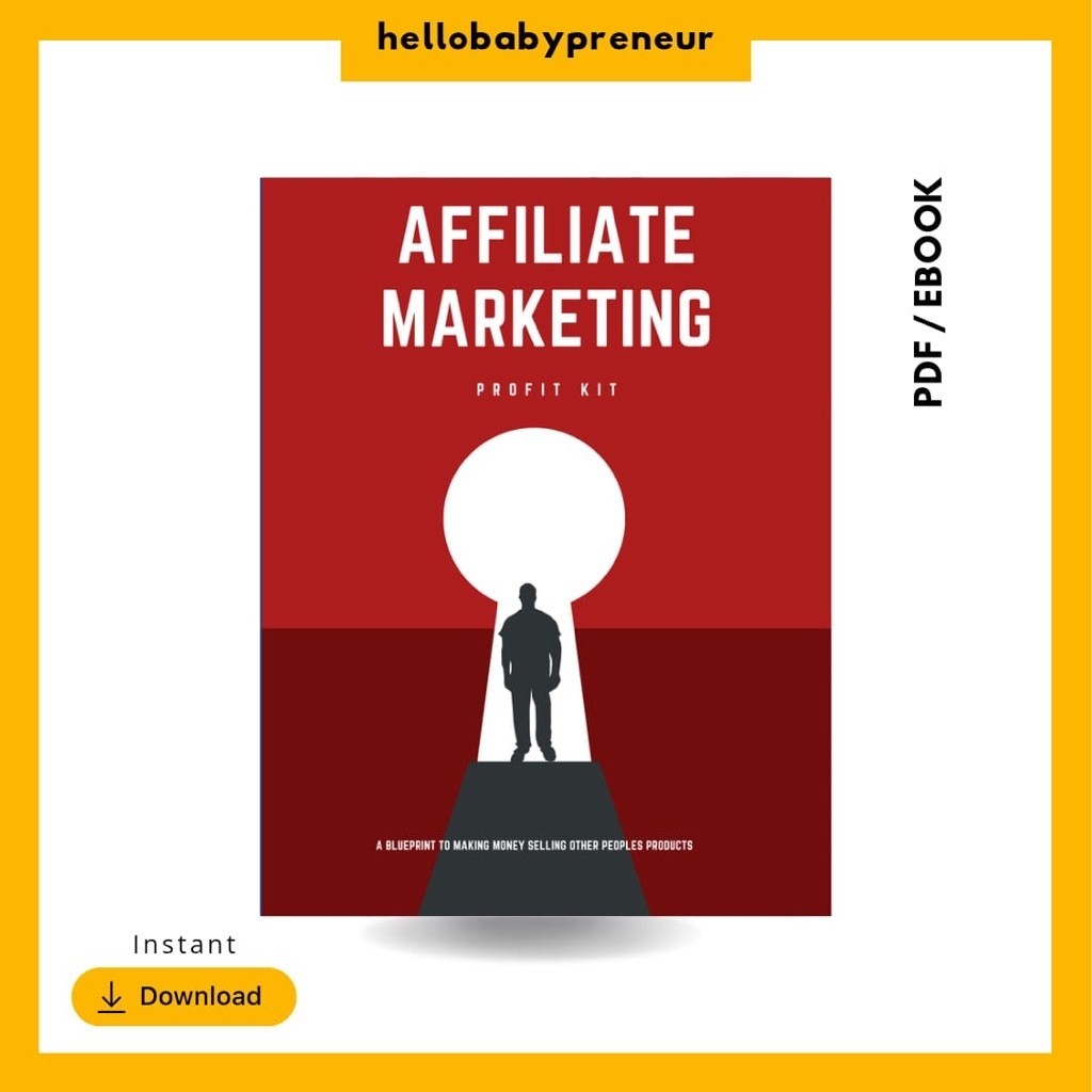 Affiliate Marketing Profit Kit Digital Book PDF Ebook 68 Pages Hellobabypreneur