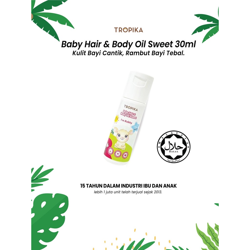 TROPIKA Body Oil Sweet VCO (30ml)