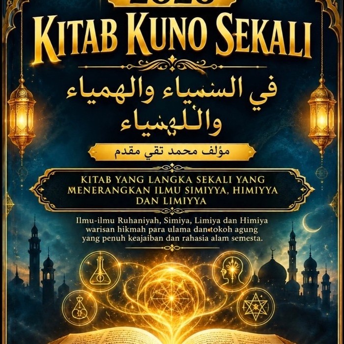 KITAB SIMIYA HIMIYA LIMIYA 2026 | Kitab Kuno Langka Ilmu Hikmah & Ruhaniyah|eBook