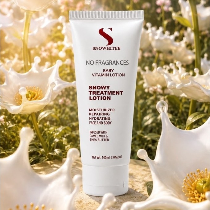 SNOWHITEE SNOWY TREATMENT LOTION-100ML- BABY & ADULTS MOISTURIZING FACE AND BODY LOTION