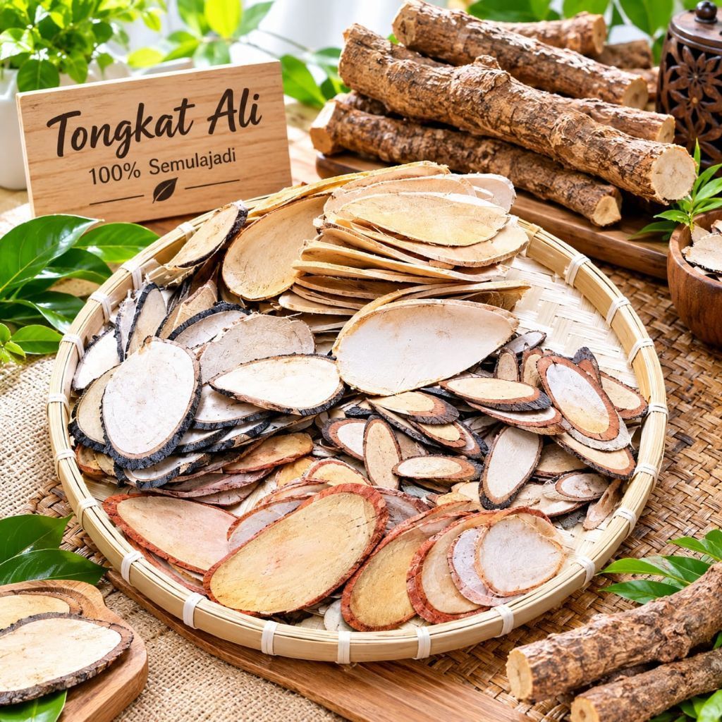 Tongkat Ali Gred Premium AAA (100% Asli Bahagian Akar) Dari Pahang