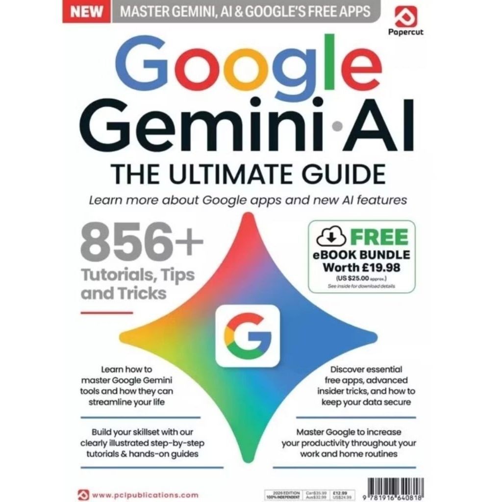 [eMagazine/PDF] Google Gemini AI The Ultimate Guide - 1st Edition, 2026