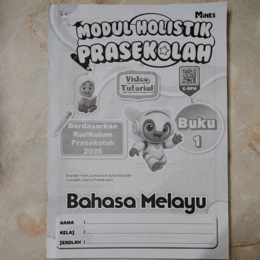 MODUL HOLISTIK PRASEKOLAH BUKU 1+2 (6 SUBJEK)