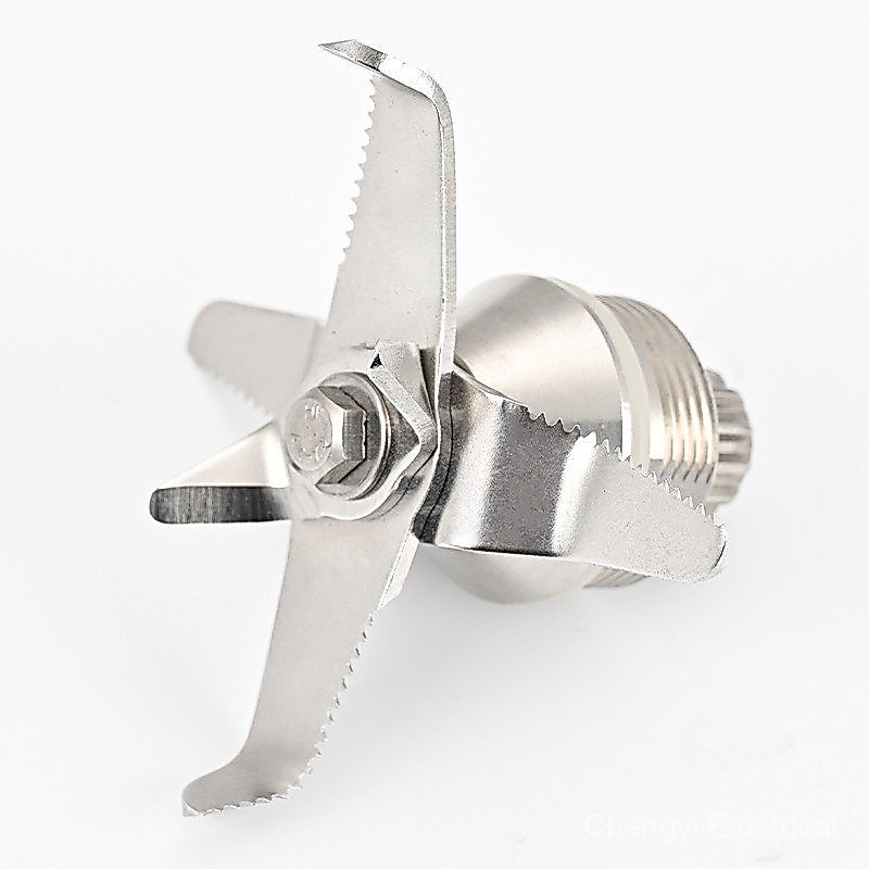 JXKE Pisau Pemotong Serbaguna Mesin Pencampur Ais Bilah Aluminium Mesin Penghancur Soya Bean Screw Wall Accessories