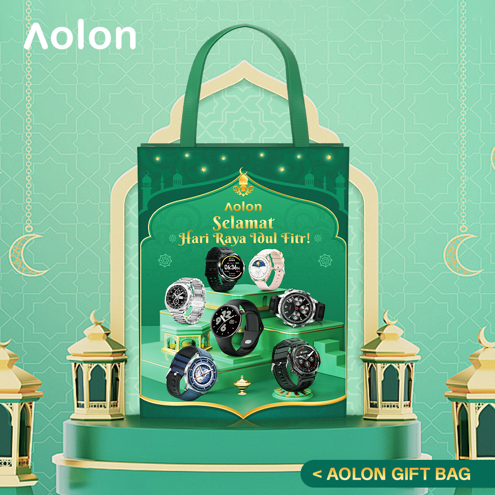 Aolon Black Bag Smart Watch/Smartwatch