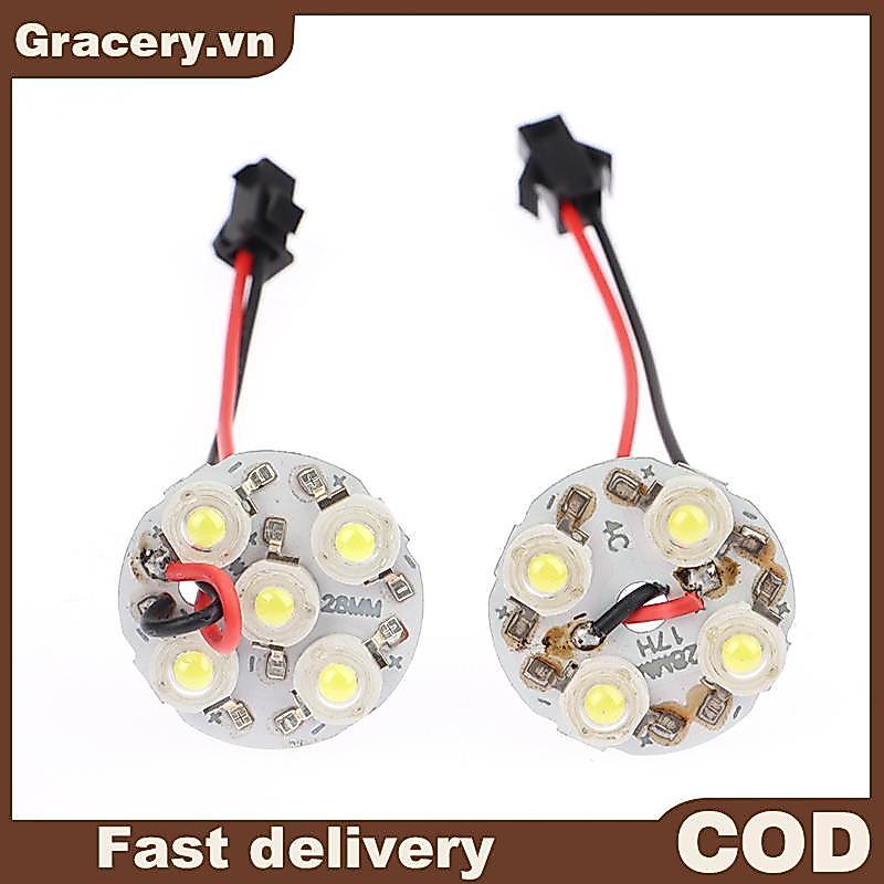 null High Brightness LED 3W/4W/5W Lamp Bead Light Board Bulb Round Transformation Light Source 23/28mm Indoor Light null
