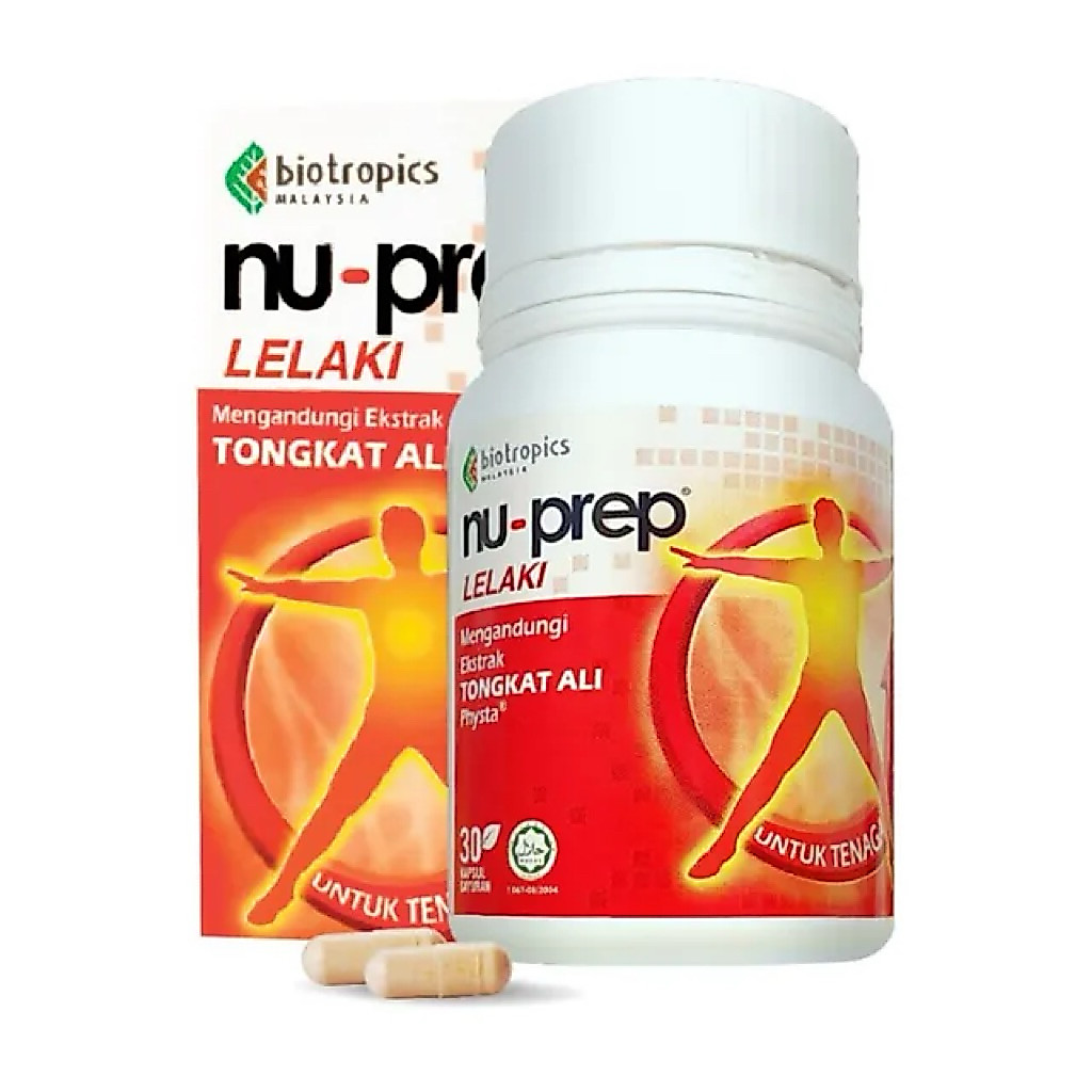 Nu-Prep Lelaki Tongkat Ali 30 Tablets