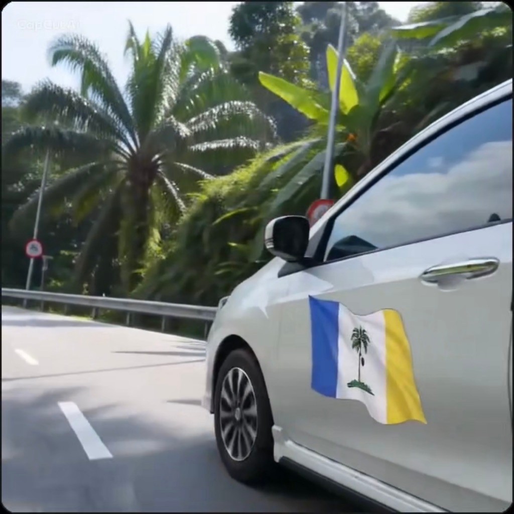 Magnet Kereta Pulau Pinang Flag Car Magnetic– Flexible Magnetic Sheet for Car