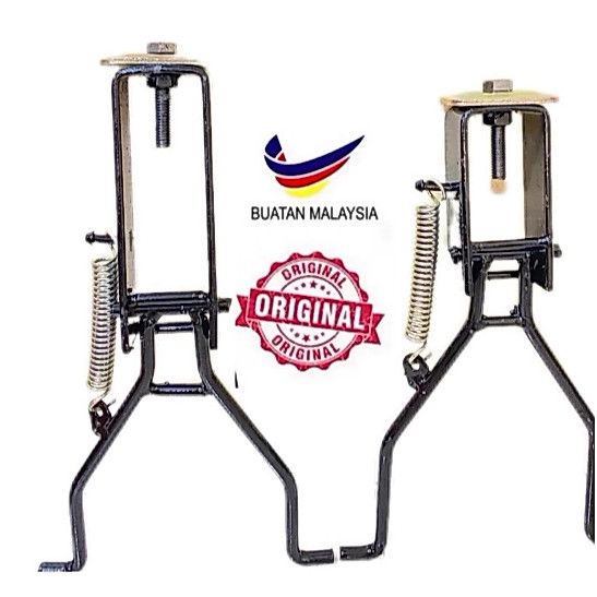 Double Center Stand Bicycle Stand Black Tongkat Tengah BMX MTB