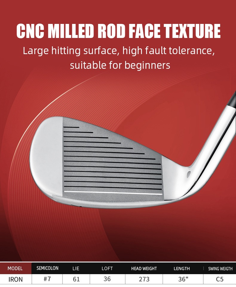 PGM Golf beginner LVV series men women No. 7 golf iron club with CNC