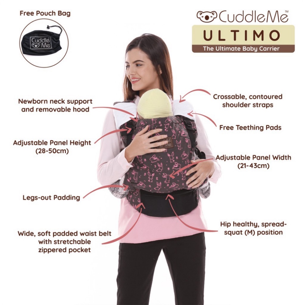 NEW] Cuddle Me Ultimo Carrier Carry Position From NB-36M