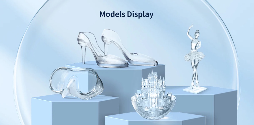 Anycubic high-clear resin 3d printer resin high-clear 365 - 405nm for lcd / dlp