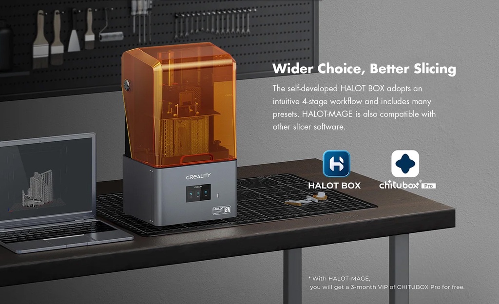 [new arrival] creality halot mage high speed 8k resin printing 3d printer 10.3
