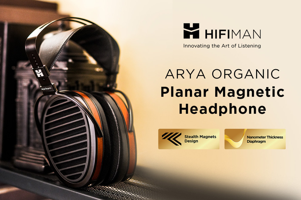 Hifiman Arya Organic, Open Back Headphones: Stealth Magnets Over