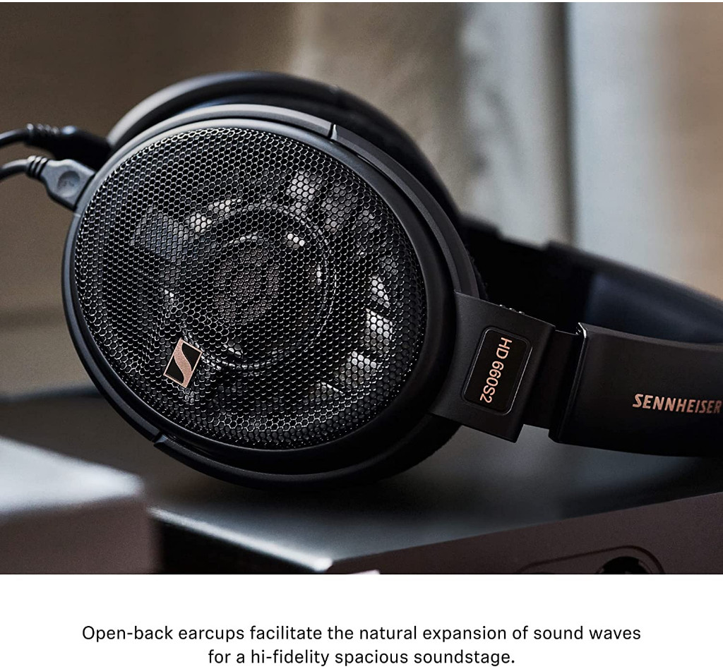 Sennheiser HD660S, Open-Back Headphones: High Fidelity Dynamic