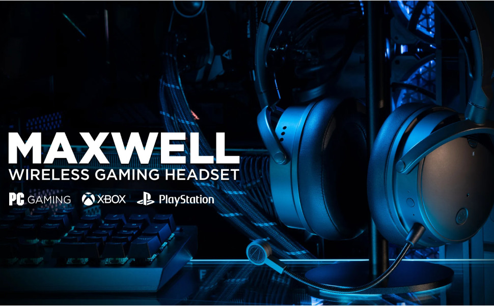 Audeze Maxwell Gaming Headset for PlayStation, Mac, PC, and Switch