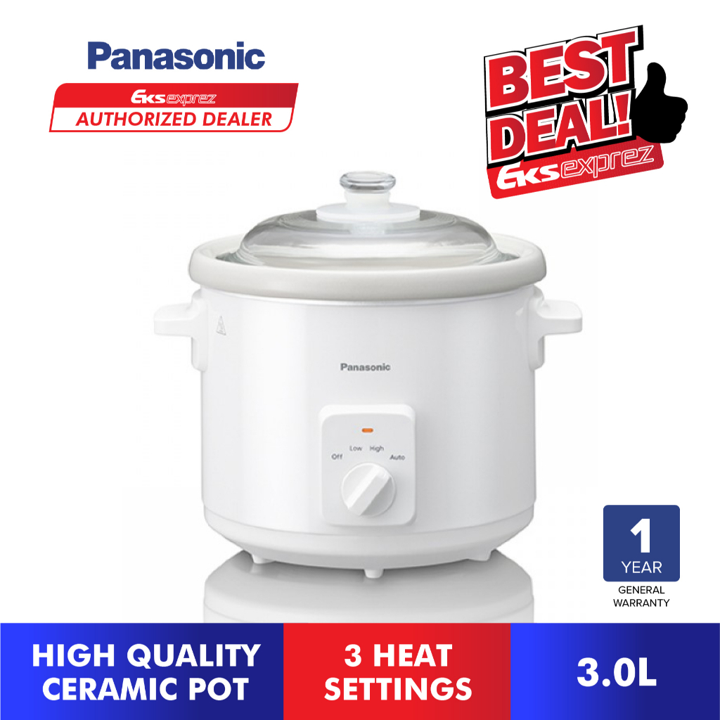 Panasonic Slow Cooker (3.0L) NF-N31AWSK