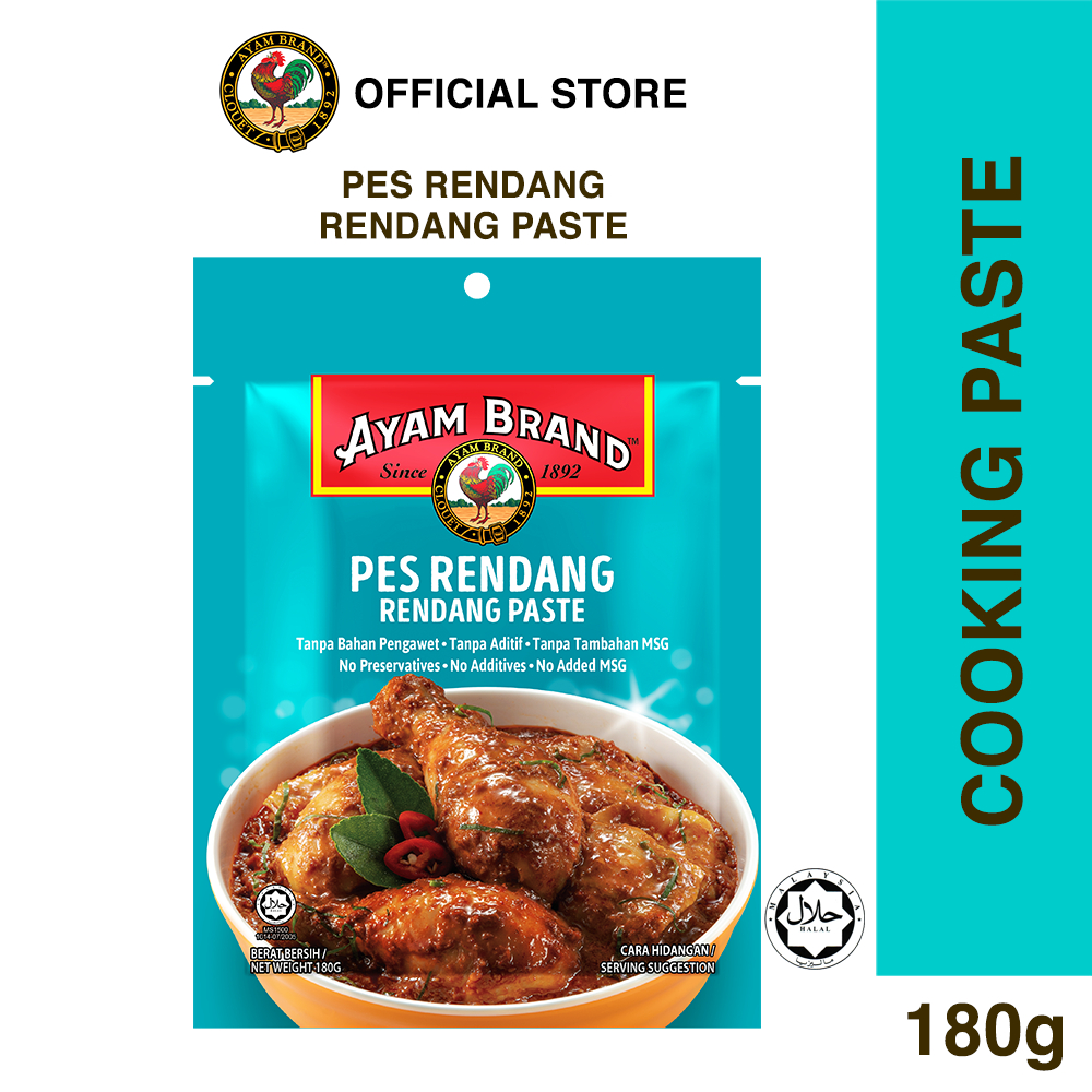 Ayam Brand Pes Rendang Rendang Paste G Shopee Malaysia