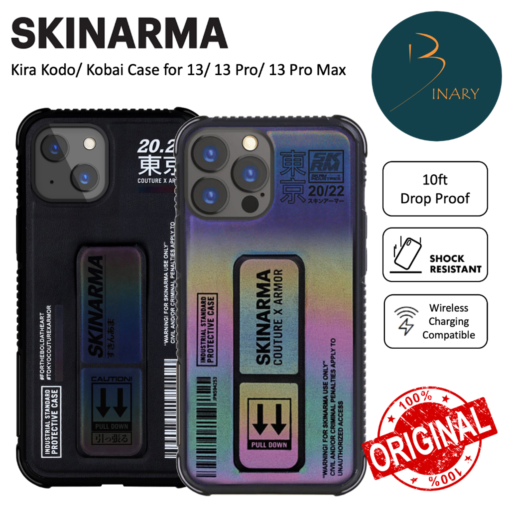 Skinarma Kira Kobai Kira Kodo Iridescent Protection Case for iPhone 13 ...