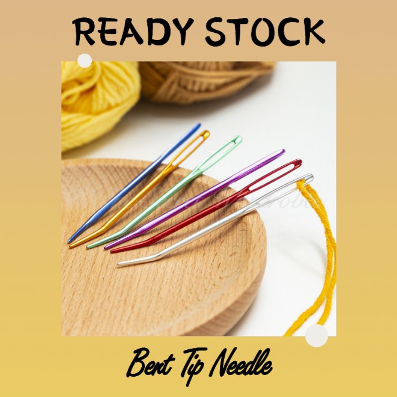 [READY STOCK] Bent Tip Needle / Amigurumi Needle / Tapestry Needle