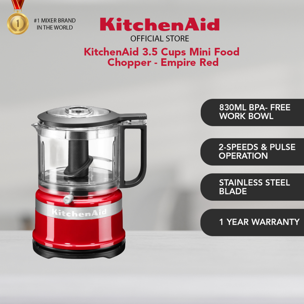 KitchenAid Mini Food Chopper (3.5 Cups) 5KFC3516