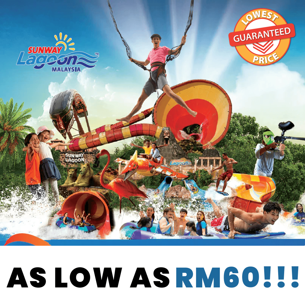 [PROMO] Sunway Lagoon Admission Ticket (Cheapest Guarantee!) Shopee