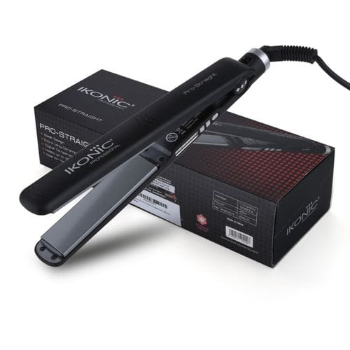 Ikonic Professional Pro Hair Straightener - Black