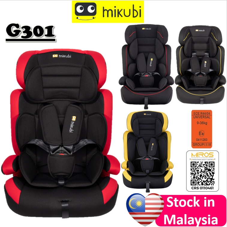 MIKUBI Baby Car Seat JPJ MIROS ECE lulus (9m 12 Tahun) Kids Car